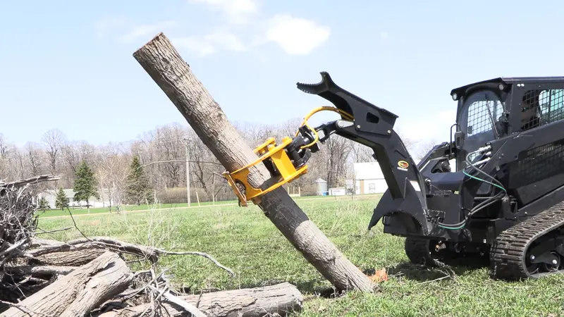 Erskine 3-Point Multi Purpose Grapple | Jaw Opening Width 48" & 60" Model | Hydraulic Pump Capacity 10 - 25 Gpm | For Tractor 1