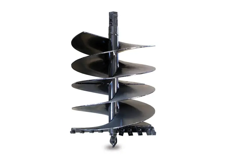 Erskine Heavy Duty Auger Bit | Model 48" Hex | Minimum Hydraulic Flow 10 Gpm | For Skid Steer 4