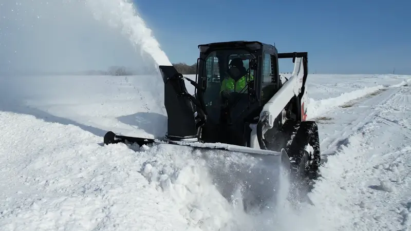 Erskine Hydraulic Snow-Blower Sb-360X Series | Width 72", 78", 84" & 96" Inches | Hydraulic Flow 32-42 Gpm | For Skid Steer 1
