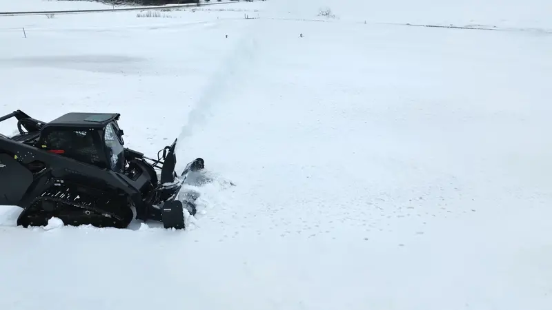 Erskine Hydraulic Snow-Blower Sb-360X Series | Width 72", 78", 84" & 96" Inches | Hydraulic Flow 32-42 Gpm | For Skid Steer 4