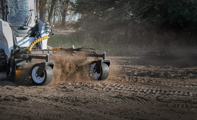 Erskine Soil Conditioner/ Harley Rake | Rsc Series | Rotor Width 72", 84" & 96" | 15-33 Gpm | For Skid Steers 1