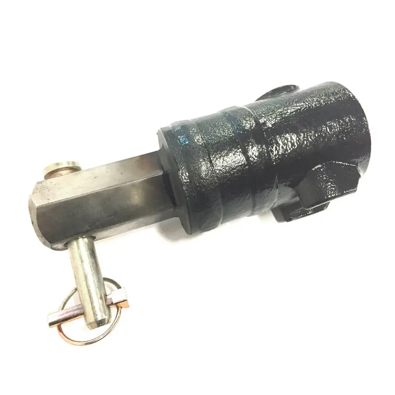 Eterra Attachments Auger Adapter | Et-02C001-P009-61 | 2" Round To 2" Hex | Heavy-Duty Welds | For Auger Drives & Bits 1