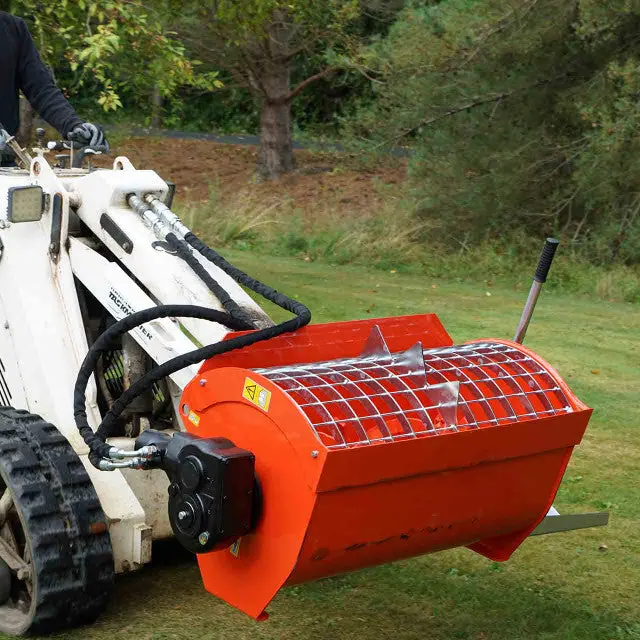 Eterra Attachments Hurricane Concrete Mixer | Bmx-100 | 3.53 Cu. Ft. Capacity | Flow Rate 11-16 Gpm | For Mini Skid Steers 1