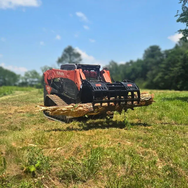 Eterra Attachments Surge Grapple Rake | Width 72" & 84" | 15–20 Gpm | For Skid Steers 1