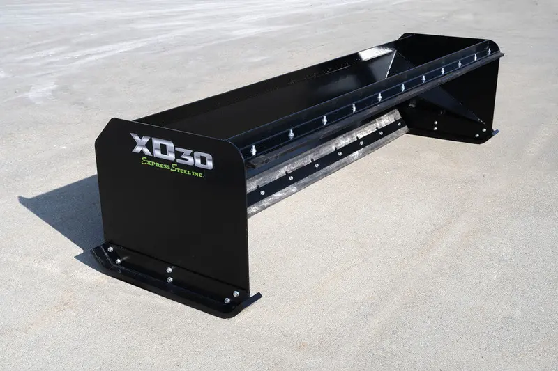 Express Steel 10' Pullback Snow Pusher | Model Xd30 Pullback | Width 125" | 18-25 Gpm | For Tractors & Skid Steers 1