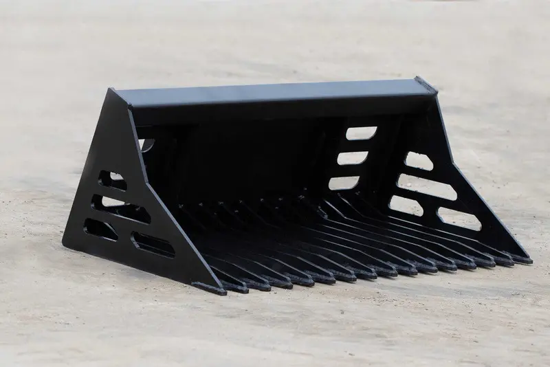 Express Steel 3.5' Toro Dingo Rock Bucket | Width 42" | 9–15 Gpm | For Mini Skid Steers 1