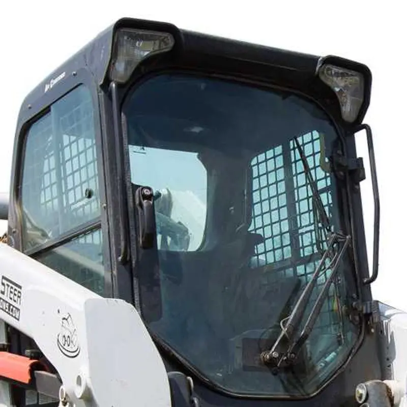 Express Steel 3' Lexan Windshield | 36" Width | Oem Fit | 15–25 Gpm | For Bobcat M Series Skid Steers 1