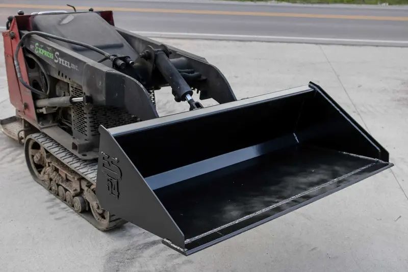 Express Steel 4.5' Toro Dingo Smooth Bucket | Width 54" | 25 Gpm | For Mini Skid Steers 1