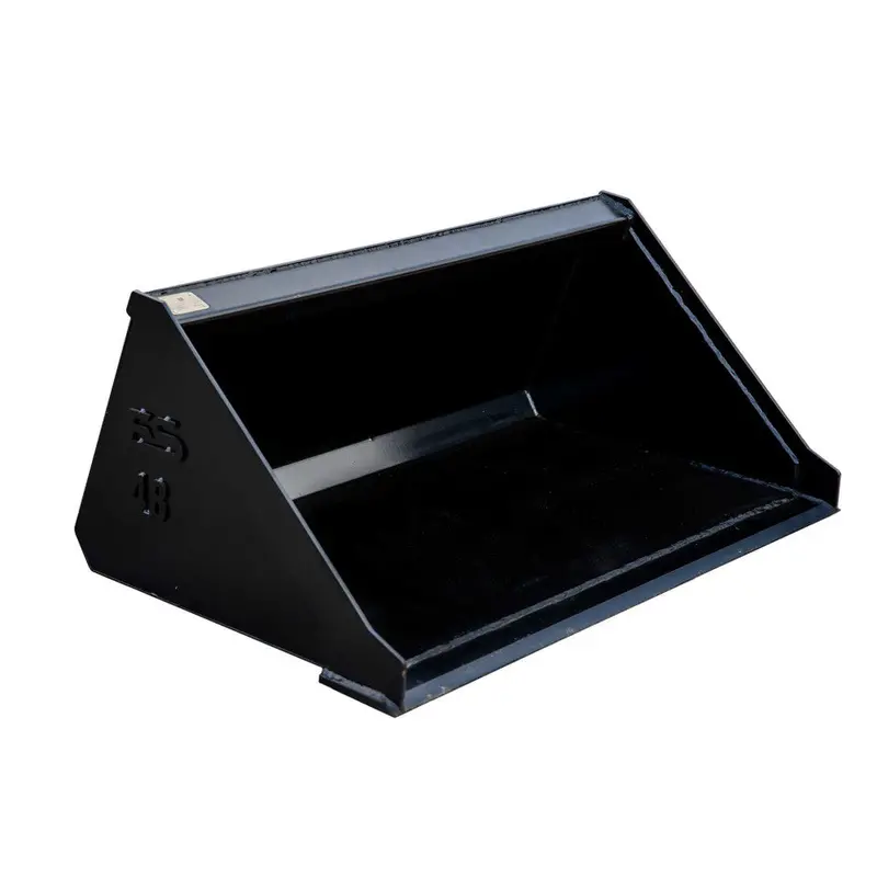 Express Steel 4' Mini Bobcat Smooth Bucket | Width 48" | 9–15 Gpm | For Mini Skid Steers 1