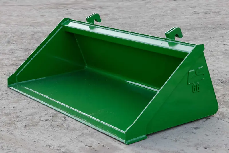 Express Steel 5.5' John Deere Smooth Bucket | Width 66" | 50 Hp | For Tractors & Loaders 1