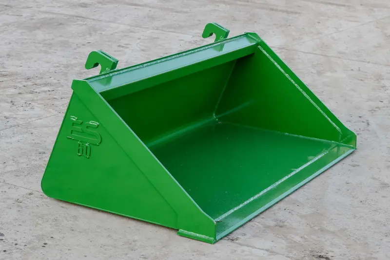 Express Steel 5' John Deere Smooth Bucket | Width 60" | 50 Hp | For Tractors & Loaders 1