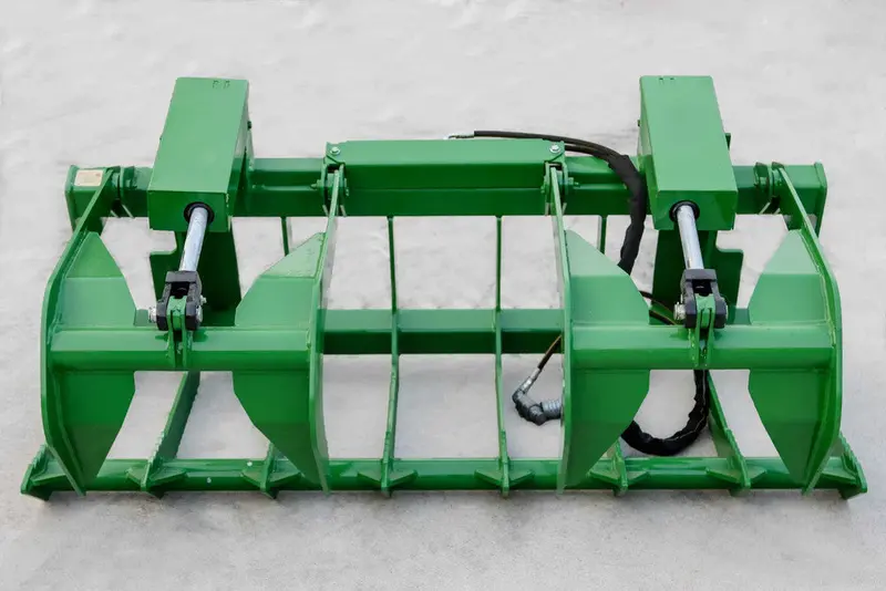 Express Steel 5' John Deere Two-Cylinder Root Grapple | Width 60" | 50 Hp | 25 Gpm | For Tractors & Loaders 1