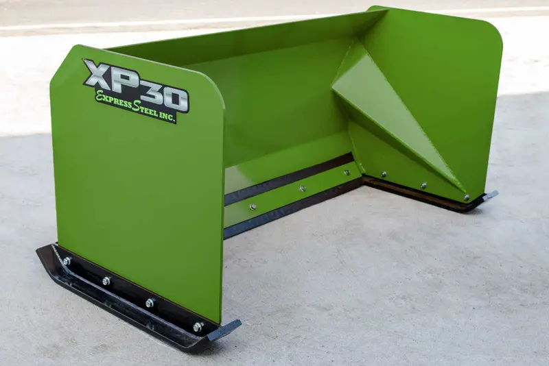 Express Steel 5' Snow Pusher | Model Xp30 | Width 60" | 25 Gpm | 25+ Hp | For Mini & Full Size Skid Steers, Tractors & Loaders 6