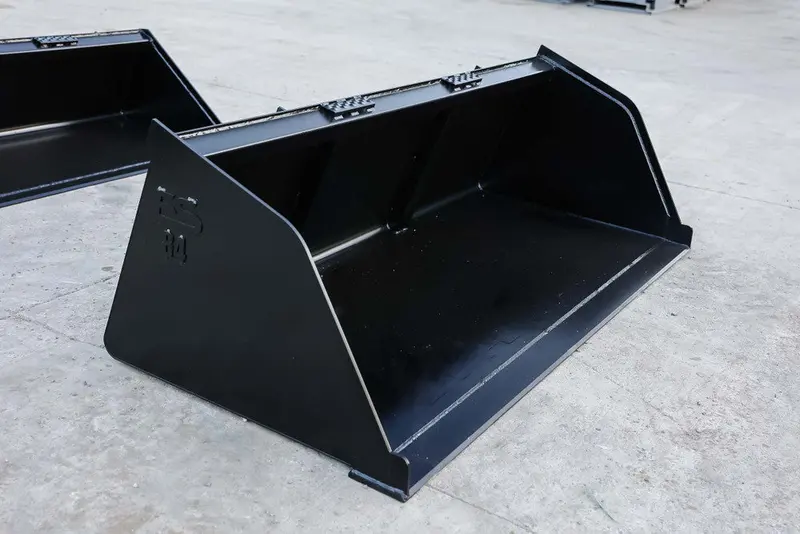 Express Steel 7' Snow/Mulch Bucket | Width 84" | 20-35 Gpm | For Skid Steers 1