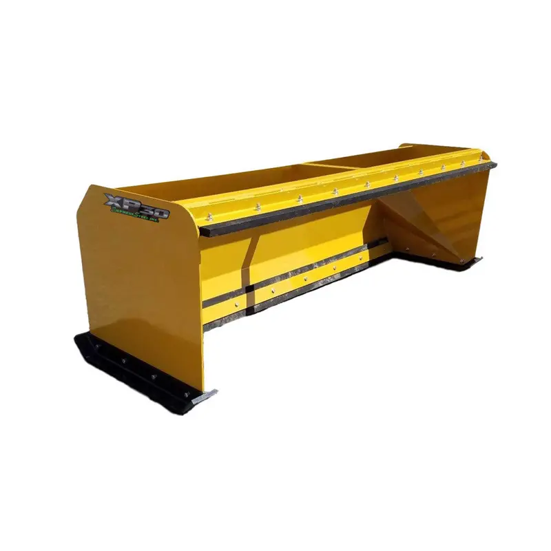 Express Steel 7' Snow Pusher | Model Xp30 Pullback | Width 89″ | 35+ Hp | 25 Gpm | For Tractors, Mini Skid Steers, Skid Steers & Loaders 1