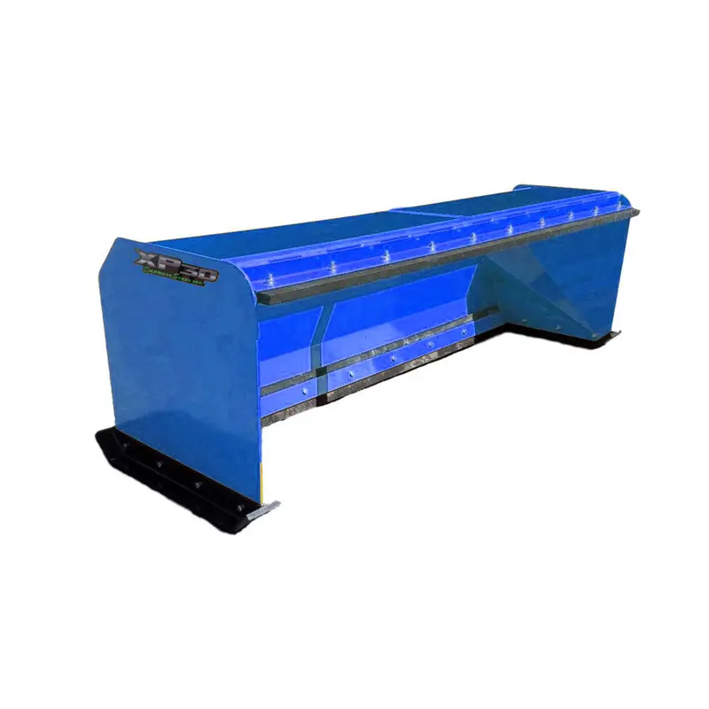 Express Steel 7' Snow Pusher | Model Xp30 Pullback | Width 89″ | 35+ Hp | 25 Gpm | For Tractors, Mini Skid Steers, Skid Steers & Loaders 2
