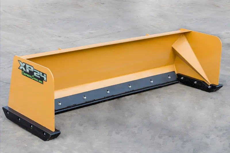 Express Steel 7' Turf Pusher | Model Xp24 | Width 84" | 35+ Hp | 25 Gpm | For Skid Steers & Tractors 1