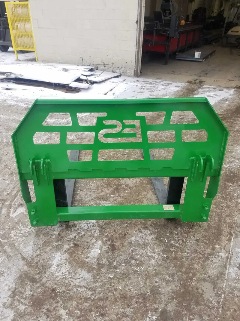 Express Steel John Deere Quick Attach Pallet Forks | Fork Length 36"–48" | Frame Width 45.5" | 25–60 Hp | For Tractors 1