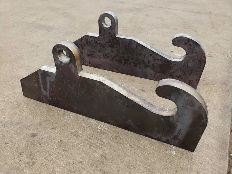Express Steel Mounting Accessories | Model Jrb 416 Female Adapter Blanks | Width 33.5" | 20-35 Gpm | For Loaders & Skid Steers 1