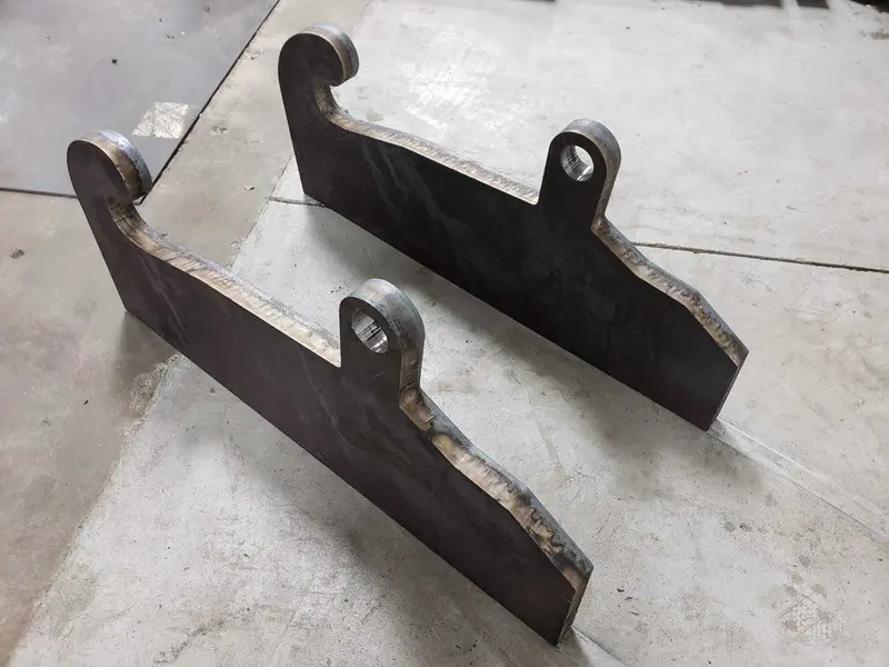 Express Steel Mounting Accessories | Model Jrb 417 & 418 Female Adapter Blank | Width 33.5" | 20-35 Gpm | For Loaders & Skid Steers 1