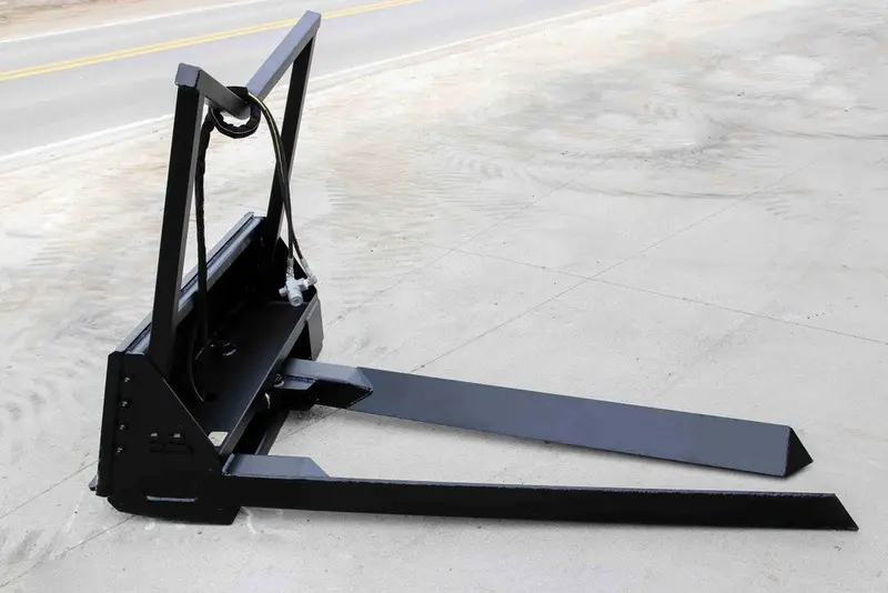 Express Steel Nursery Forks | Fork Length 65" | 25 Gpm | For Skid Steers 1