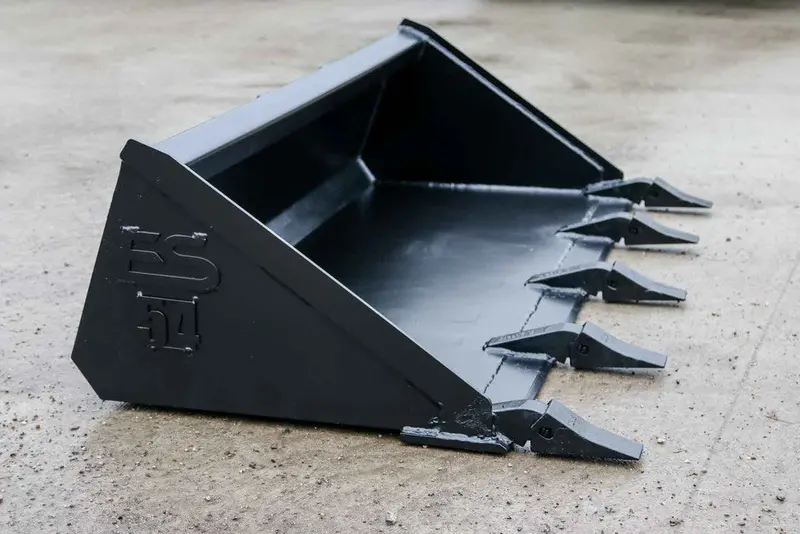 Express Steel Toro Dingo Tooth Bucket | Width 54" | 25 Gpm | For Skid Steer & Track Loader 1