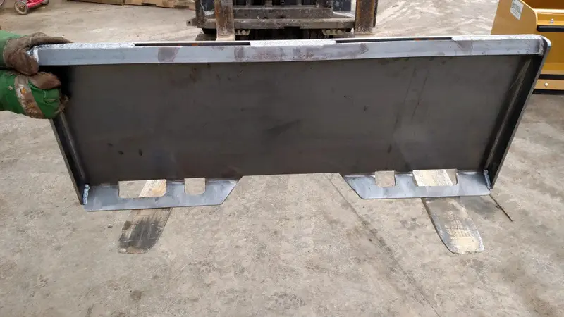 Express Steel Universal Quick Attach Plate | Width 45.5" | 15-25 Gpm | 25-60 Hp | For Skid Steers & Tractors 1