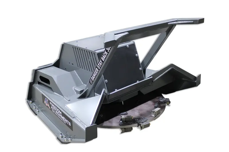 Fa Skid Steer Disc Mulcher | Models Fadm 4800 & 6000 | Cutting Width 48", 60" | Hydraulic Flow 17 To 45 Gpm | For Skid Steers 1