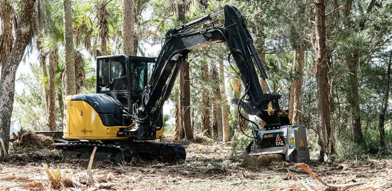 Fae | Bl1/Ex & Vt Forestry Mulcher | Model Bl1/Ex-75 & Bl1/Ex/Vt-75 | Width 31.5" | Machine Size 5 To 7.5 T | For Excavator 1