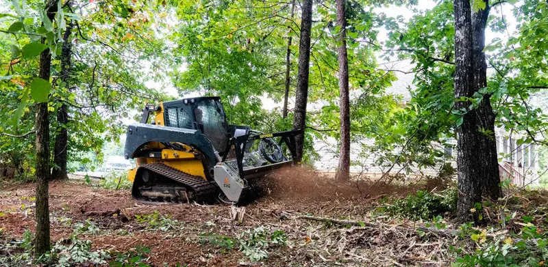 Fae | Dml/Ssl Vt & Bl & Sonic & Bl/Sonic Forestry Mulcher | Models 150 To 175 | Width 58" To 67.7" | Hydraulic Flow 60–125 | For Skid Steer Loaders 1