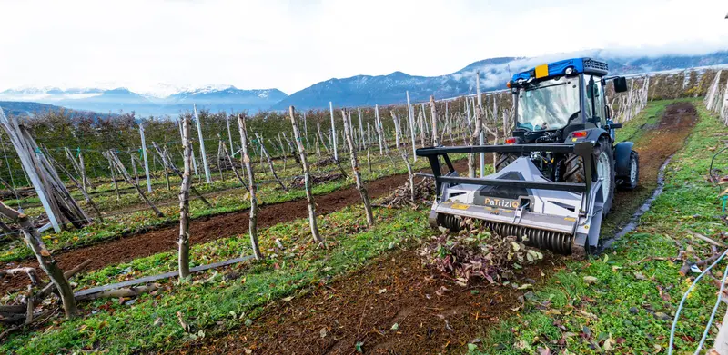 Fae | Patrizio Mulcher | Model 150 To 200 | Width 58" To 77" | Shreds Up To 6" Inches Diameter | Bite Limiter Rotor | Horsepower 50–100 Hp | For Tractors 1