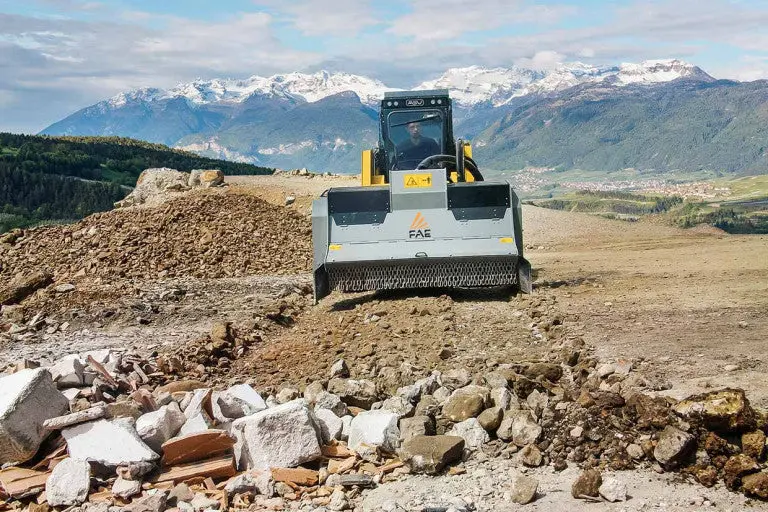Fae | Stone Crusher | Model Stc/Ssl-150 | Width 62.6" | Hydraulic Flow 110–150 Gpm | For Skid Steers 2