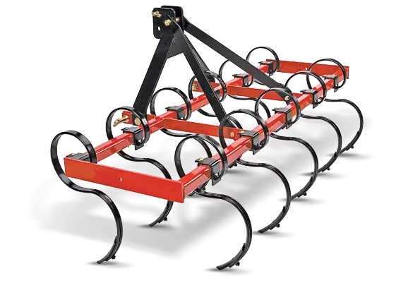 Farm King | Cultivator Tine With Guage Wheels | Working Width 60" To 84" | 3Pt Hitch | Horsepower 25 To 60 Hp | For Tractors 6