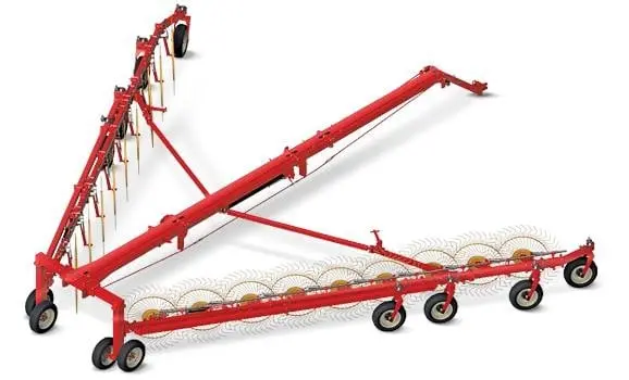 Farm King Easy Rakes Superstar | Ers-20 Model | Working Width 38' | Weight 7,519 Lbs | Horsepower 50 Hp | For Tractors 1