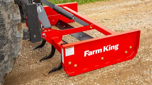 Farm King Grading Scraple Land Leveler 3Pt Hitch | Model Ygs | Working Width 60", 72" And 84" | Horsepower 20 To 65Hp | For Tractors 1