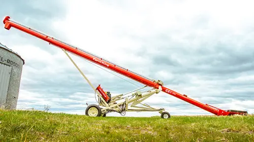 Farm King | Grain Auger | Models Teleswing 13″, Truck Loader 831 & Cx2 Series | Widths 8″ & 13″ | Electric Grain Handling | Horsepower 8 To 60 Hp | For Tractor 1