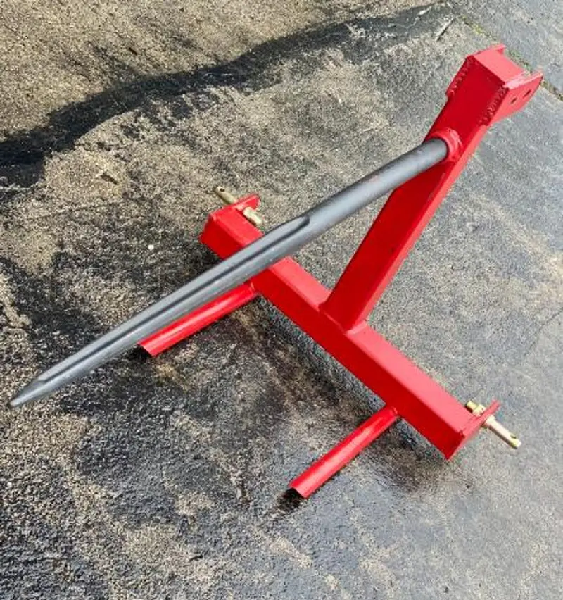 Farm-Maxx Bale Spear 3-Point Hitch | Spike Length 49" Inches | For Tractors 1