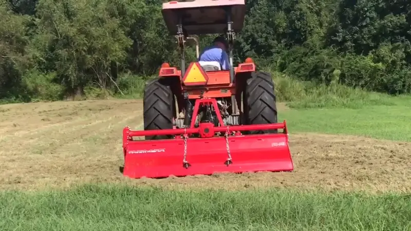 Farm-Maxx Heavy Duty Gear Drive Rotary Tiller | Fhh Series | 8 & 10’ Tiller | Working Width 102" & 122" | 90-140 Hp | For Tractors 1