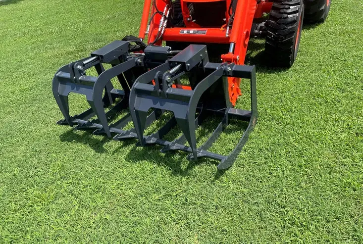 Farm-Maxx Root Grapple | Width 54", 60", 66" & 72" Inches | Single & Dual Cylinder | For Tractor 1