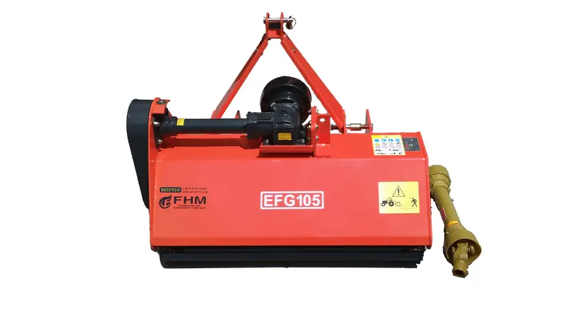 Farmer Helper Medium Duty Flail Mower | Efg Series | Width 41"-68" | Category I Hitch | Horsepower 18-45 Hp | For Tractors 1