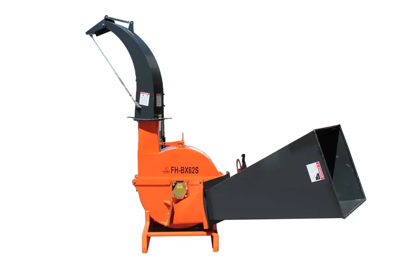 Farmer Helper Self-Feeding Wood Chipper | Model Bx62s | Material Capacity 7" | Horsepower 25-75 Hp | 3-Point Hitch | For Tractors 1