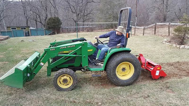 Farmer-Helper Standard Duty Rotary Tiller | Fh-Tl Series | Width 33"-53" | Horsepower 12-40 Hp | For Tractors 1