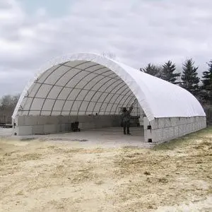 Farmtek 36' Clearspan Pony Wall Building System | Durable, Versatile Storage Solution 1