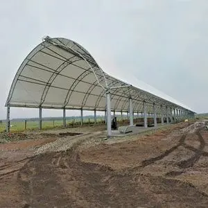 Farmtek Clearspan Premium Hd Beefmaster Building Systems With White Cover | Ultra-Durable Cattle Shelter Solution 4