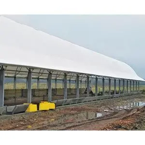 Farmtek Clearspan Premium Hd Beefmaster Building Systems With White Cover | Ultra-Durable Cattle Shelter Solution 5