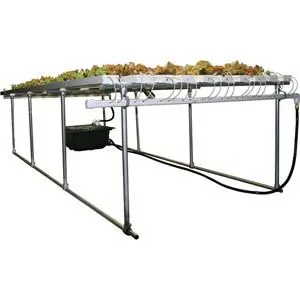 Farmtek Hydrocycle 6" Pro Nft Lettuce System | Indoor Hydroponic Growing For Leaf/Bib Lettuce & Herbs 1
