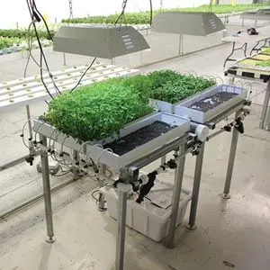 Farmtek Hydrocycle 9" Pro Microgreen Table | Indoor Hydroponic System, Growing Space 1