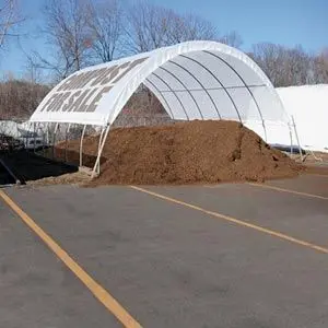 Farmtek Manure & Compost Building System | Versatile High-Tunnel Structure For Composting & Secure Storage 1