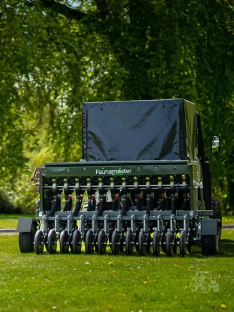 Faunamaster Utv Seeder 180 | Food Plot Drill | Model Fm-180 | Working Width 72" Inches (6' Ft) | Horsepower 20 Hp | For Atv/Utvs 1