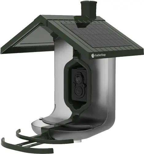 Feathersnap Scout Birdfeeder - Wi-Fi Solar Powered W/ Camera 1